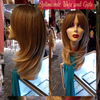 Blossoms Wig Ombre Multicolored Wigs with Highlights Wigs for caucasian women at Optimismic Wigs and Gifts west saint paul
