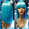Shop Electric Blue Wig in saint paul at Optimismic Wigs and Gifts.
