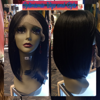 Black bob Lace Front Wigs at Optimismic Wigs and Gifts 