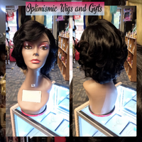 Black Carol Human hair Lace front wigs optimismic wigs and gifts west saint paul