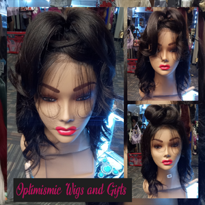 Human hair wigs lace wigs at Optimismic Wigs and Gifts 