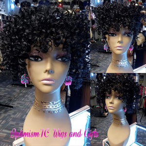 Black Curly Hair Toppers at OptimismIC Wigs and Gifts wigs stores near me, hair store nearby, lace front wigs, wig sales, wig shops st paul, gift shop, wigs, 1201 S Robert Street St Paul Signal Hills Shopping Center www.optimismicwigsandgiftshop.com