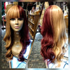 Shop yellow Lemon and black, red cherry wigs in saint paul at Optimismic wigs and gifts 