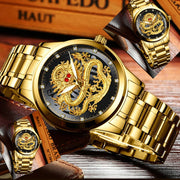 Men's Gold Watch at OptimismIC Wigs and Gifts