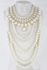 Buy 6 Layered Pearl necklace set at Optimismic Wigs and Gifts Jewelry west saint paul.