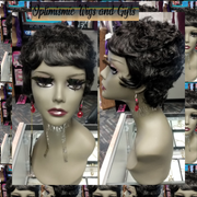 Black Pixie Cut wigs $10 Wigs at Optimismic Wigs and Gifts west saint paul  short wigs for black women