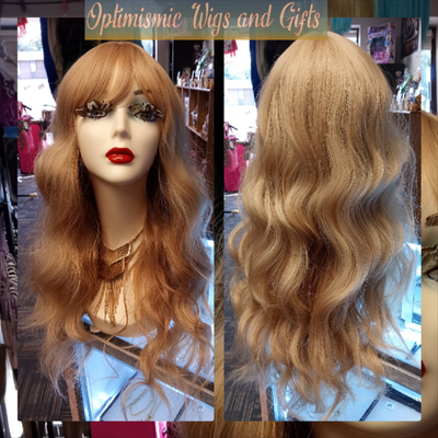 Sunflowers Blonde wavy wigs optimismic wigs and gifts west saint paul ombre wigs.