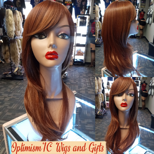 Red Reddish Brown Vixen Wigs at OptimismIC Wigs and Gifts wigs stores near me, hair store nearby, lace front wigs, wig sales, wig shops st paul, gift shop++++