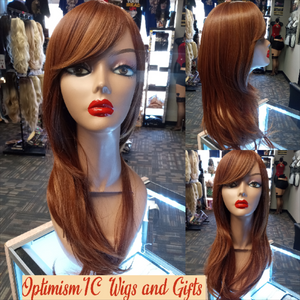 Red Reddish Brown Vixen Wigs at OptimismIC Wigs and Gifts wigs stores near me, hair store nearby, lace front wigs, wig sales, wig shops st paul, gift shop++++Vixen Reddish Brown Synthetic Glueless 28inch Wigs $79 at Optimismic Wigs and Gifts St Paul MN