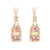 Shop Wine Bottle Earrings at OptimismIC Wigs and Gifts