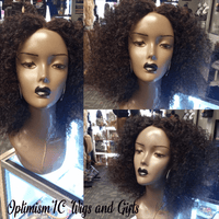 Asha $150 HD 13x6 black Lace 100% Human Hair Deep Wave Lace Front Wig Optimismic Wigs and Gifts West St Paul - OptimismIC Wigs and Gifts