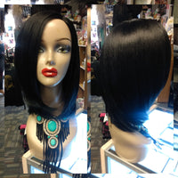Classic Black Lace Part Wig $45 Optimismic Wigs and Gifts St Paul MN 55118 - OptimismIC Wigs and Gifts