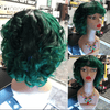 Emerald Green 100% Human Hair Wig $75 Optimismic Wigs and Gifts Shop St Paul MN - OptimismIC Wigs and Gifts