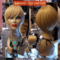 Golden Blonde Wig $59 Optimismic Wigs and Gifts Shop St Paul MN 55118 - OptimismIC Wigs and Gifts