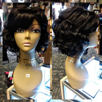 Human Hair Wig at Optimismic wigs and gifts west saint paul. 100% Human Hair Wig black  $60 Optimismic Wigs and Gifts West St Paul MN. shop human hair wigs near me.