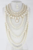 Layered Pearl necklace set $12.50 Optimismic Wigs and Gifts St Paul MN 