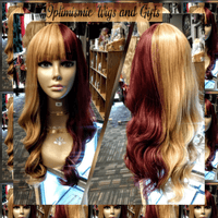 Lemon and Black Cherry Synthetic Wigs $25 OptimismIC Wigs and Gifts West St Paul MN - OptimismIC Wigs and Gifts