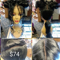 Luxurious Wave Black Lace Front Wig $37 OptimismIC Wigs and Gifts Shop St Paul MN - OptimismIC Wigs and Gifts