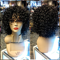 Model 100% Curly Human Hair Wig $60 Optimismic Wigs and Gifts West St Paul MN - OptimismIC Wigs and Gifts
