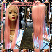 Pink Lace Front Wigs at Optimismic Wigs and Gifts west saint paul. Wigs near me.