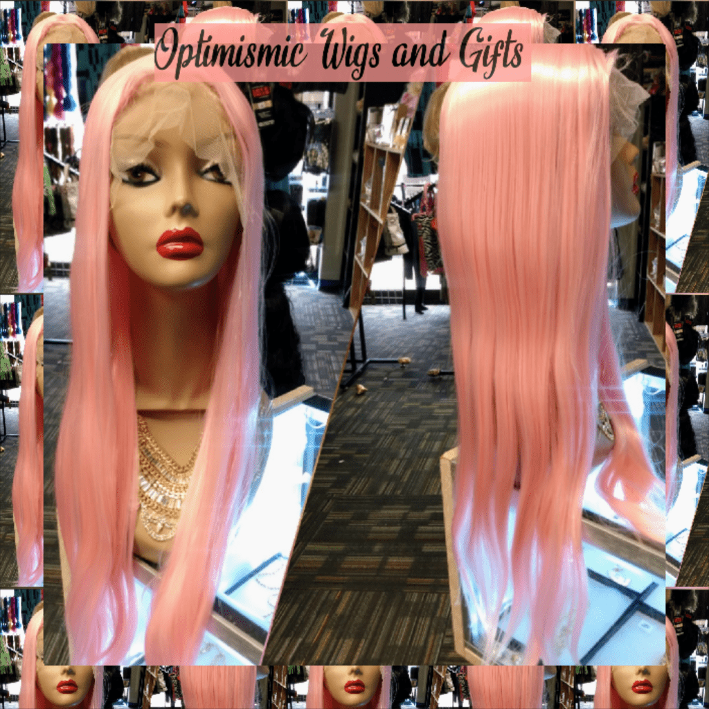 Pink Lemonade Lace Front Wig $25 Optimismic Wigs and Gifts Shop West St Paul - OptimismIC Wigs and Gifts