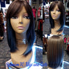Reagan Synthetic 12inch Glueless Chocolate and Blue Wigs $59 OptimismIC Wigs and Gifts St Paul MN