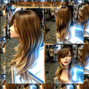 Shannon Ombre and Balayage wigs at Optimismic Wigs and Gifts  west saint paul signal hills shopping center.
