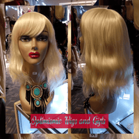 Shimmers Blonde Synthetic Glueless bang Wig $25 at Optimismic Wigs and Gifts West St Paul MN 55118 - OptimismIC Wigs and Gifts
