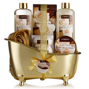 Shop White Rose Beauty and Jasmine Spa basket at Optimismic wigs and gifts