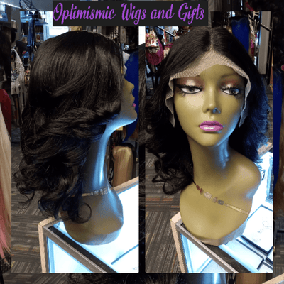 Sincere transparent lace 100% $195 Human Hair Lace Front Wig Optimismic Wigs and Gifts West St Paul 55128 - OptimismIC Wigs and Gifts