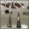 Splendid Abstract Earrings $15 Designed by OptimismIC Wigs and Gifts St Paul Minnesota. Gifts under $20.