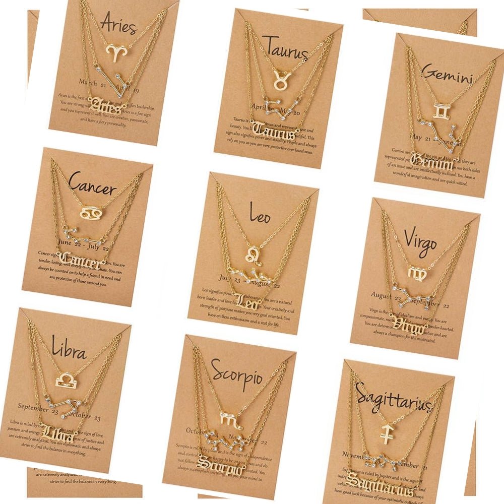 Zodiac Necklace $15 OptimismIC Wigs and Gifts West St Paul MN - OptimismIC Wigs and Gifts